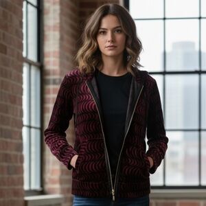 Mirror Image zip up jacket XL